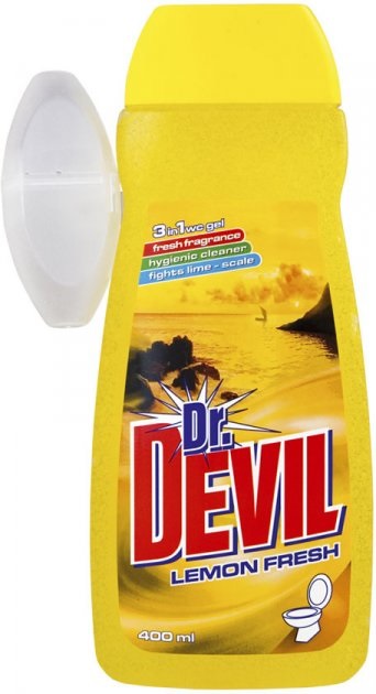 Гель для унитаза Dr. Devil Лимон 8595025806055 400 мл