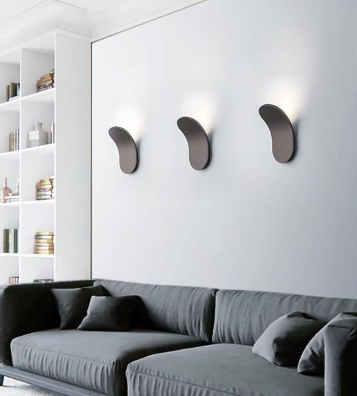 Бра LED 26448 Черный 10х10х20 см.