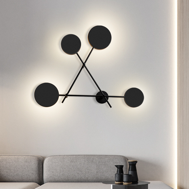 Бра LED 26366 Черный 14х75х75 см.