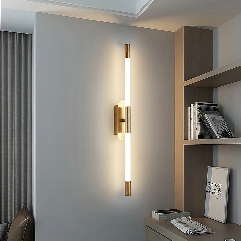 Бра LED 27036 Латунь 7х5х80 см. Бра LED 27036 Латунь 7х5х80 см.