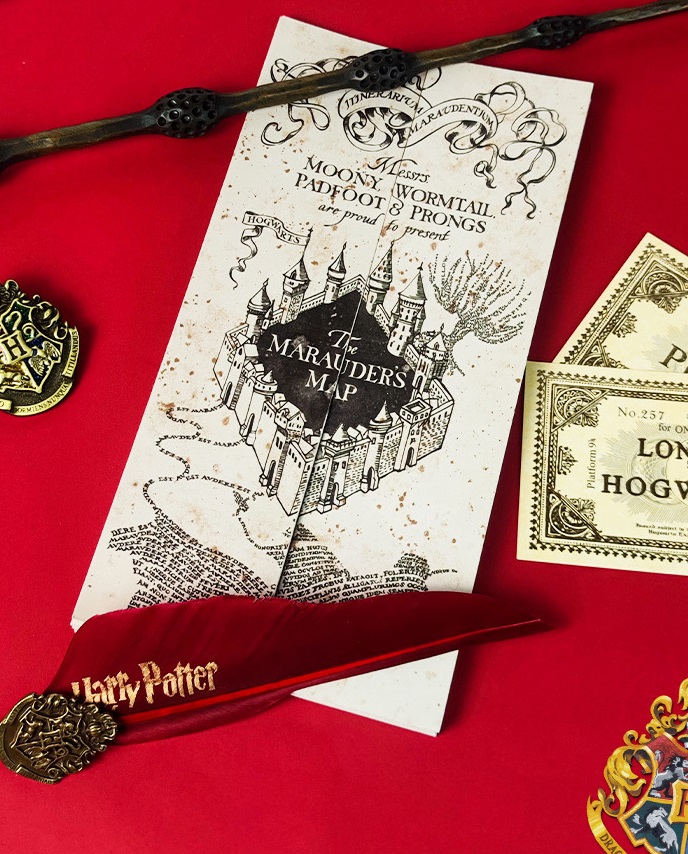 Карта мародеров Гарри Поттер Harry Potter 14734 99х22 см Карта мародеров Гарри Поттер Harry Potter 14734 99х22 см