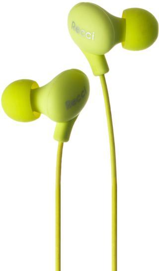 Вакуумные наушники Candy REW-B01 Yellow Recci CC100014 Вакуумные наушники Candy REW-B01 Yellow Recci CC100014