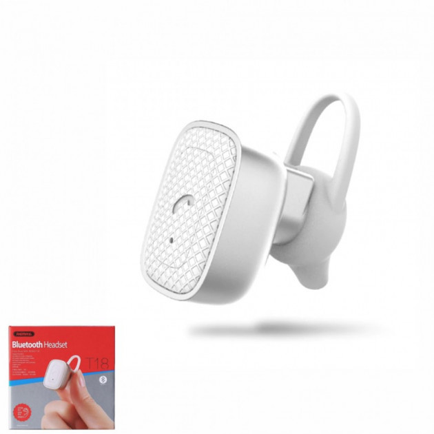 Bluetooth гарнитура Remax RB-T18-White Bluetooth гарнитура Remax RB-T18-White