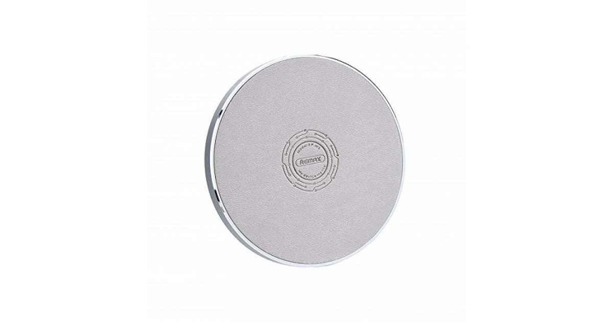 Беспроводное зарядное устройство Round Wireless Remax RP-W5-Gray Беспроводное зарядное устройство Round Wireless Remax RP-W5-Gray