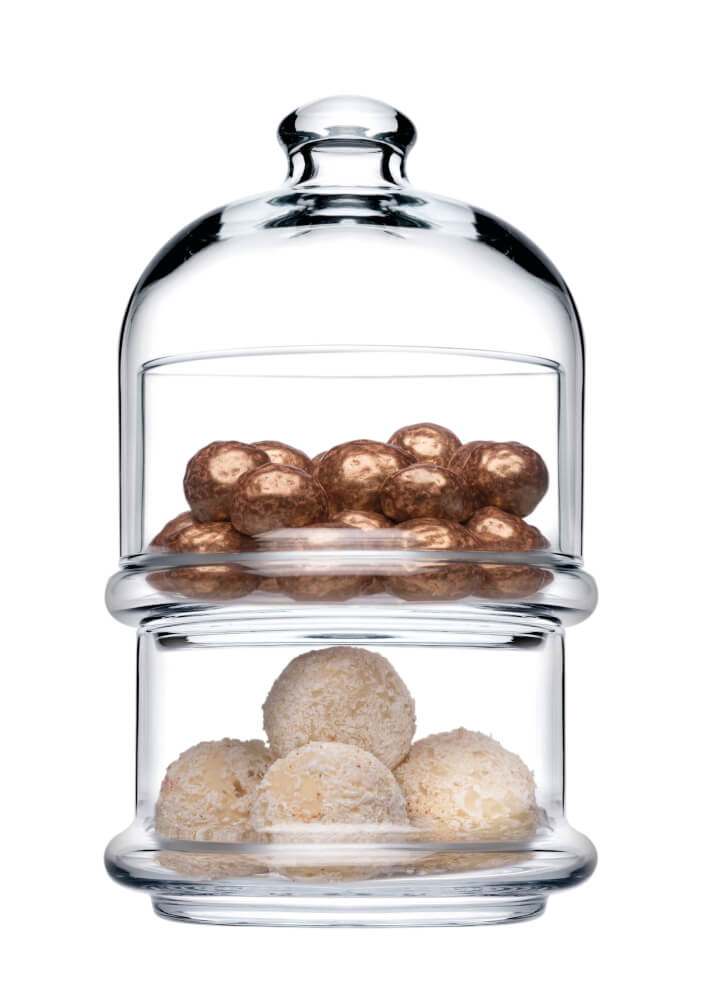 Банка для хранения 2-х ярусная Pasabahce Patisserie Villa PS-96985-1 16х9 см Банка для хранения 2-х ярусная Pasabahce Patisserie Villa PS-96985-1 16х9 см