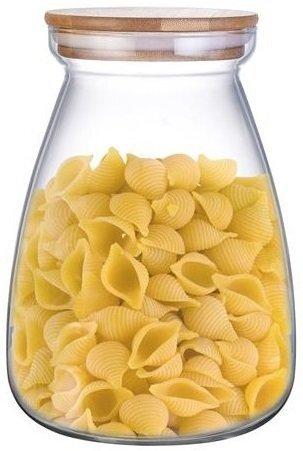Банка для хранения Ardesto Fresh Hourglass AR-1311-BH 1100 мл Банка для хранения Ardesto Fresh Hourglass AR-1311-BH 1100 мл