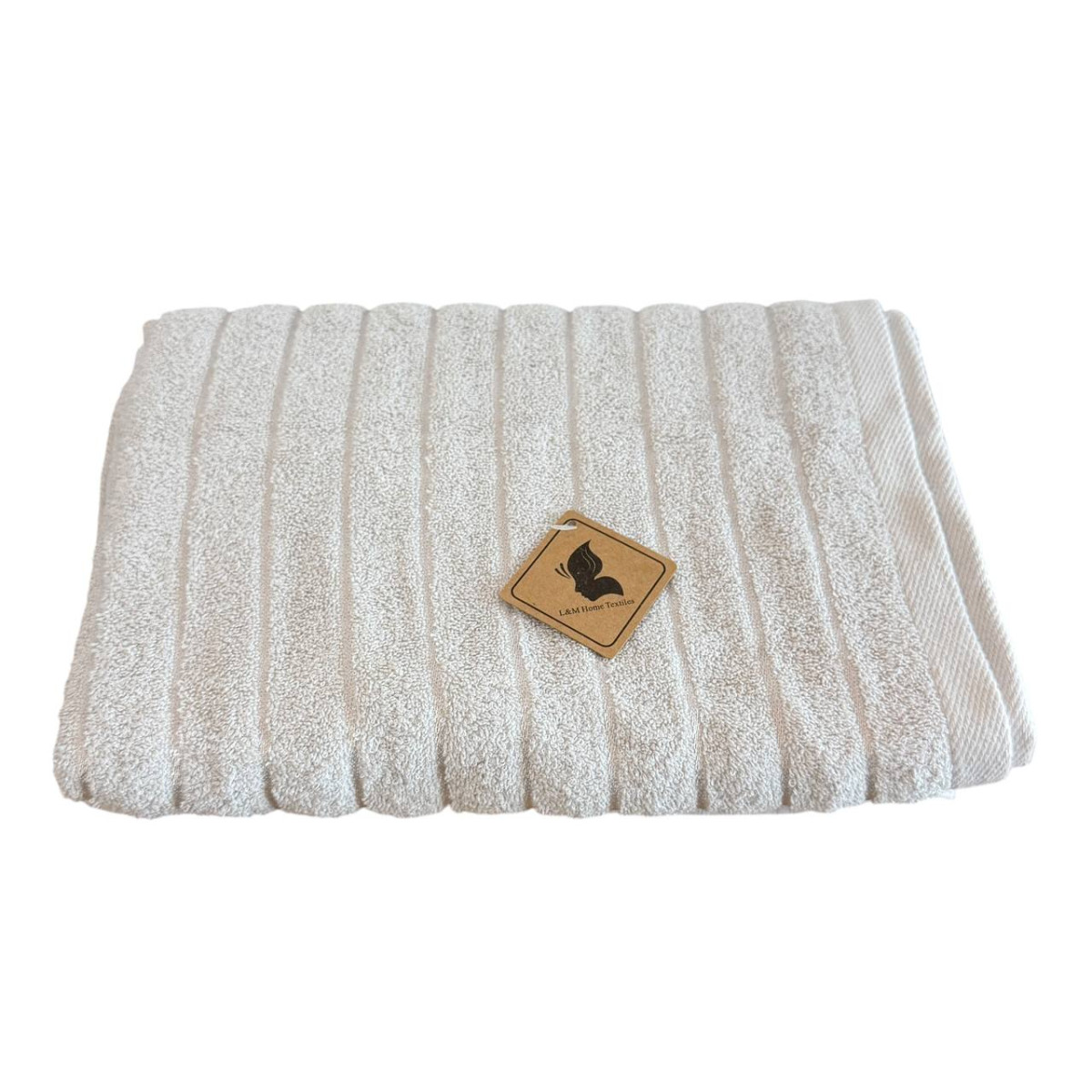Полотенце банное махровое L&M Home Textiles 21096 70х140 см серое