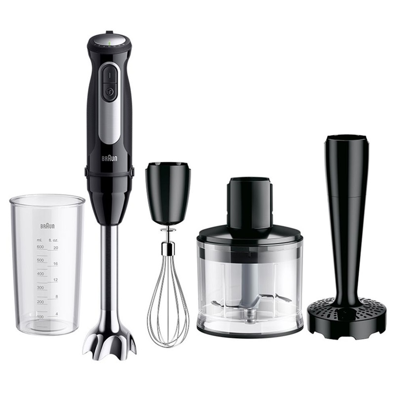 Блендер погружной Braun MQ 55307 MBK 1000 Вт черный