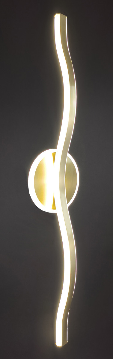 Бра LED 27923 Латунь 8х12х80 см. Бра LED 27923 Латунь 8х12х80 см.
