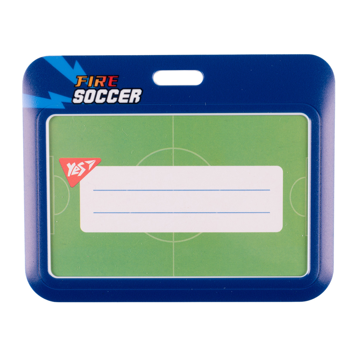 Бейдж горизонтальный YES Football 940324 10х8 см