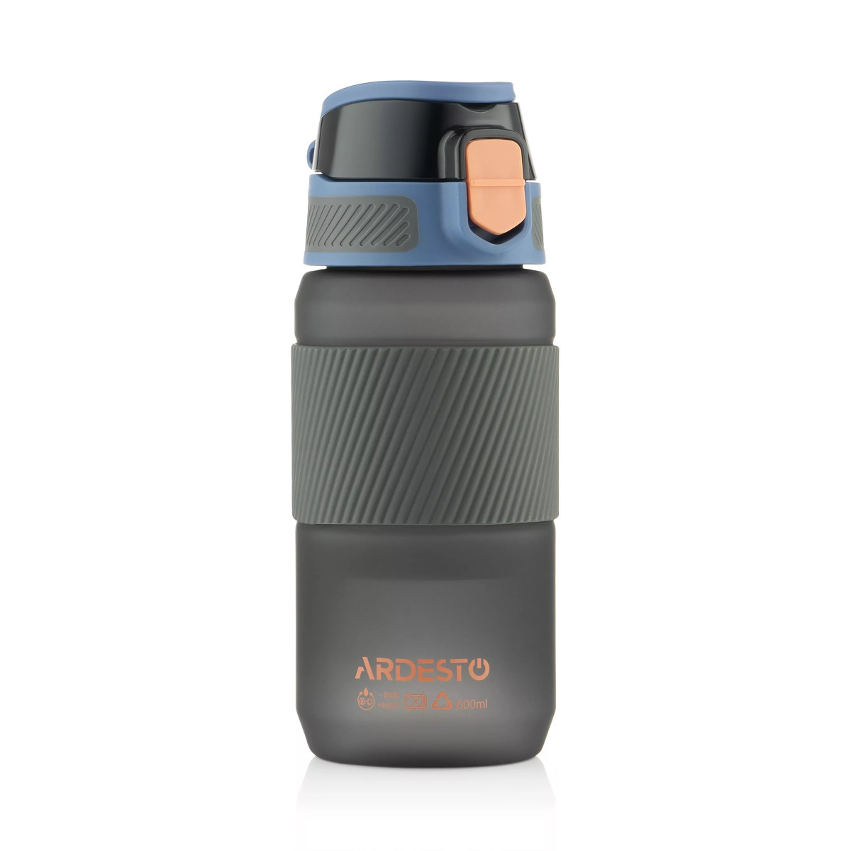 Бутылка для воды Ardesto Spring AR2260SB 600 мл черная