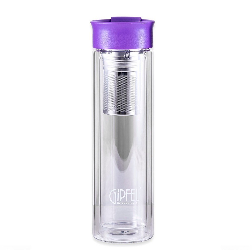Бутылка для воды Gipfel Martino GP-8345 350 мл фиолетовая