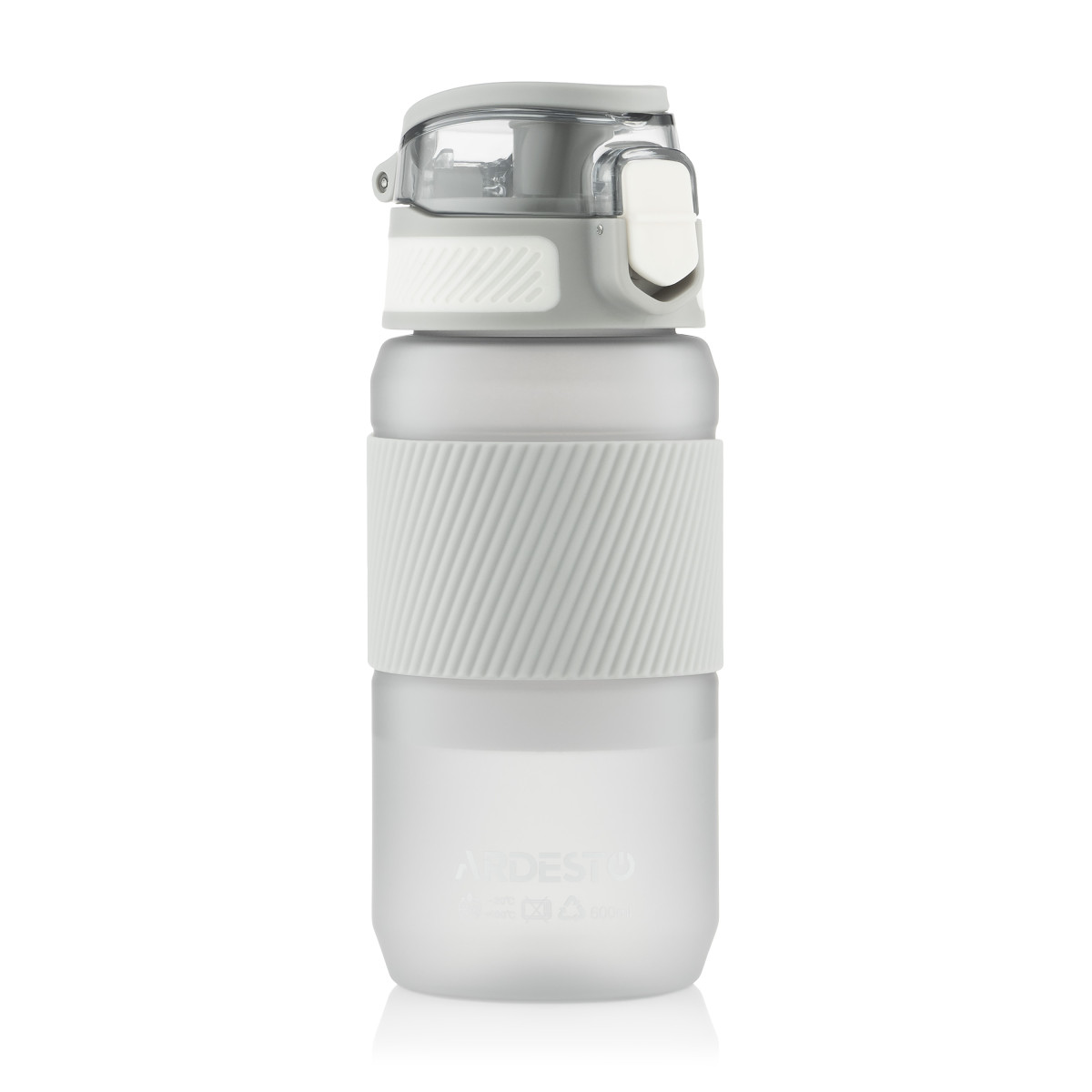 Бутылка для воды Ardesto Spring AR2260SG 600 мл серая