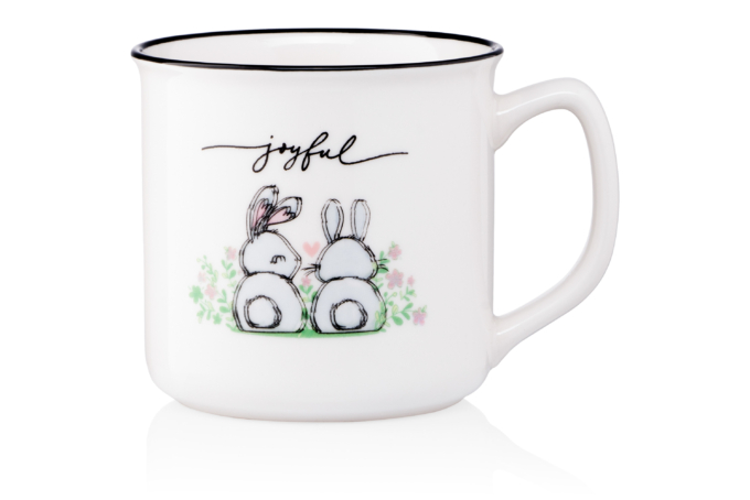 Кружка Ardesto Joyful AR-3461 320 мл белая Кружка Ardesto Joyful AR-3461 320 мл белая