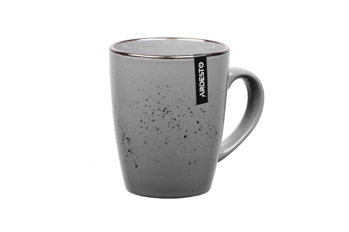Кружка Ardesto Bagheria Grey AR-2936-GREY 360 мл Кружка Ardesto Bagheria Grey AR-2936-GREY 360 мл