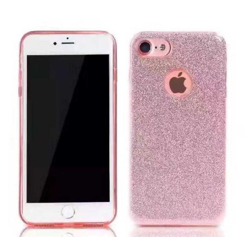 Силиконовый чехол Glitter для iPhone 7 розовый Remax 700203 Силиконовый чехол Glitter для iPhone 7 розовый Remax 700203