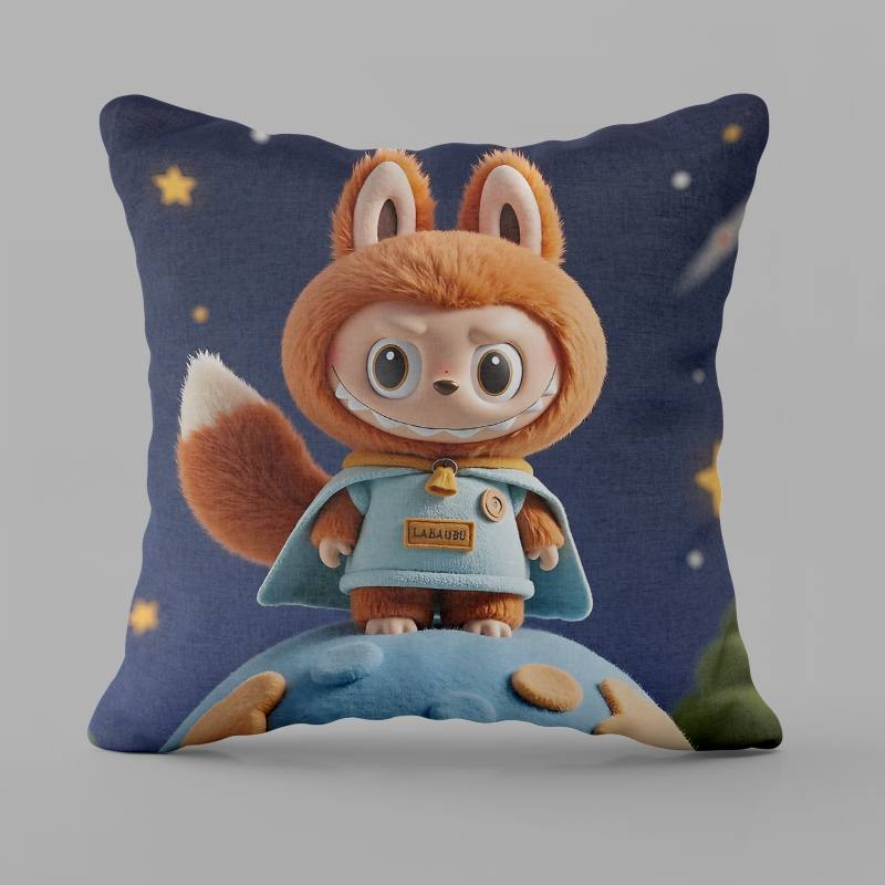 Подушка 3D Лабубу №2 31279 35х35 см