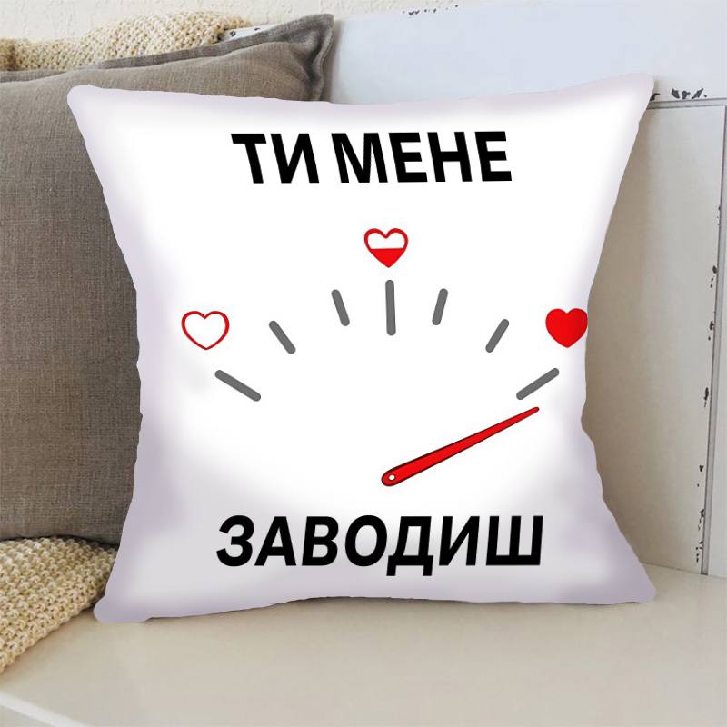 Подушка 3D Спидометр моей любви 4393_D 17852 35х35 см