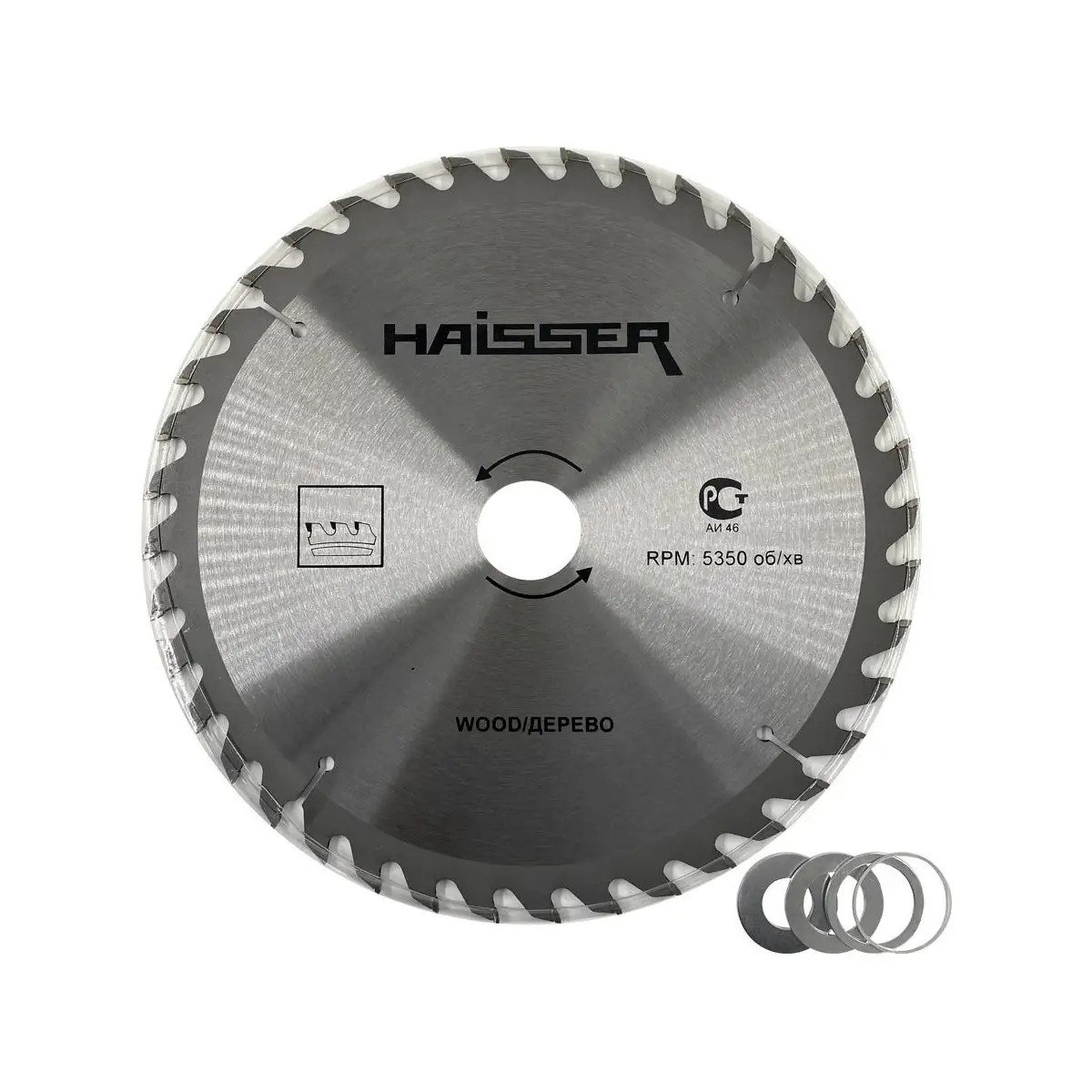 Диск пильный по дереву Haisser 17333 250х32 мм 50 зуб