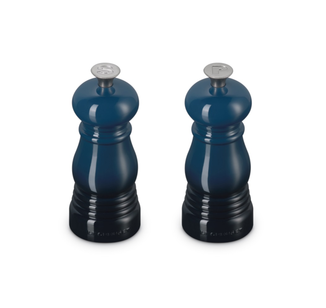 Набор мельниц для соли и перца Le Creuset Set of Pepper Mill Salt Mill 44900111290000 11 см 2 шт темно-синий