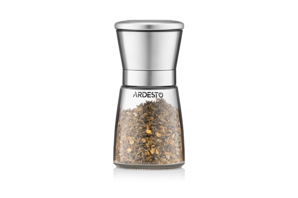Мельница для перца Ardesto Gemini AR-2101-SS 180 мл серебристая