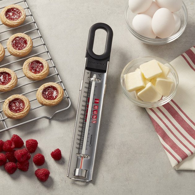 Термометр кухонный для варки KitchenAid Measuring KQ907G 2.1х4.5х31.3 см черный