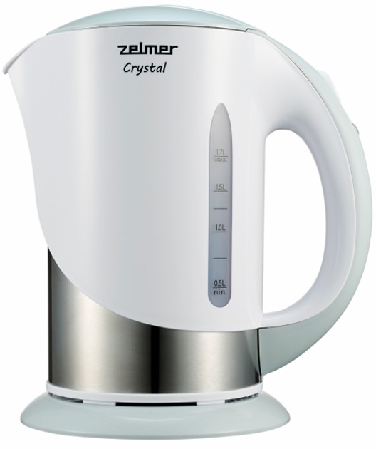 Електрочайник Zelmer Сrystal ZСK7630S 1.7 л серебристый Електрочайник Zelmer Сrystal ZСK7630S 1.7 л серебристый