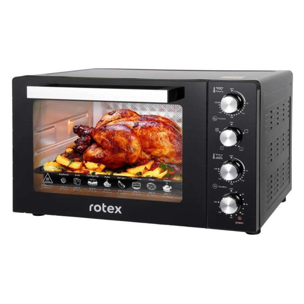 Печь электрическая Rotex ROT655-B2G 60 л черная
