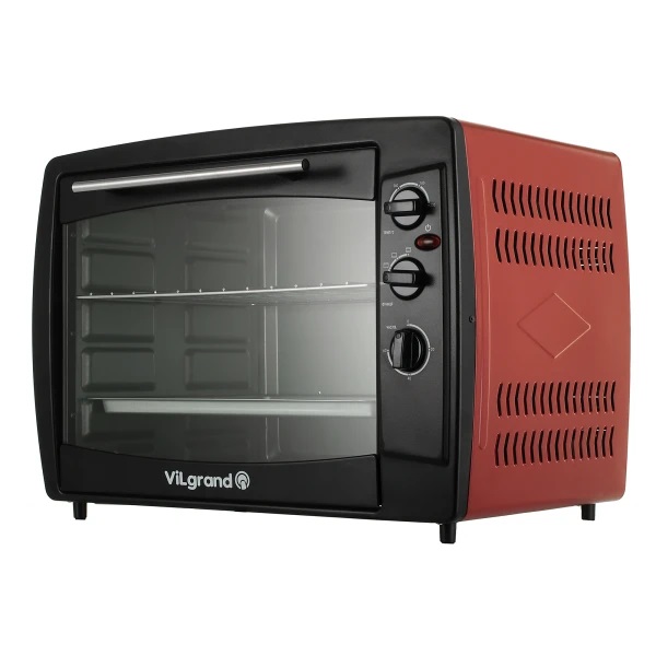 Печь электрическая VILgrand VOE-650-14-RED 65 л красная