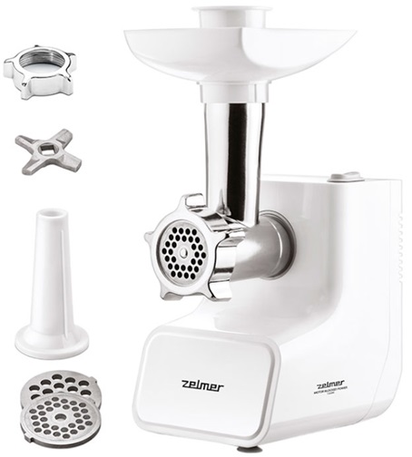 Мясорубка электрическая Zelmer ZMM3511B 1500 Вт белая Мясорубка электрическая Zelmer ZMM3511B 1500 Вт белая