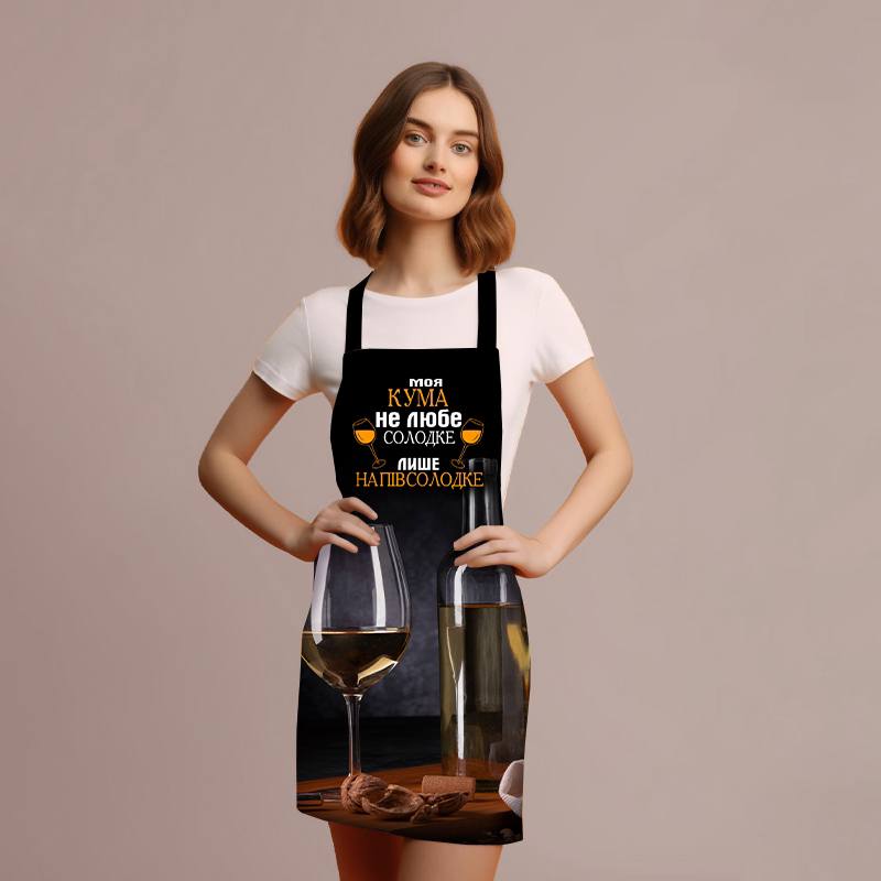 Фартук 3D Полусладкое для кумовья 4175 17572 80х60х24 см