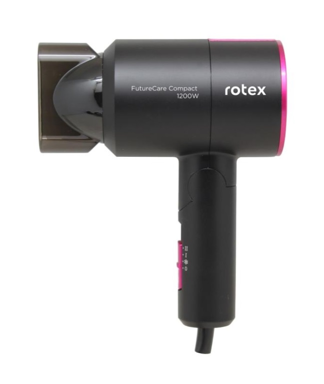 Фен Rotex FutureСare СompaСt RFF126-V 1200 Вт черный