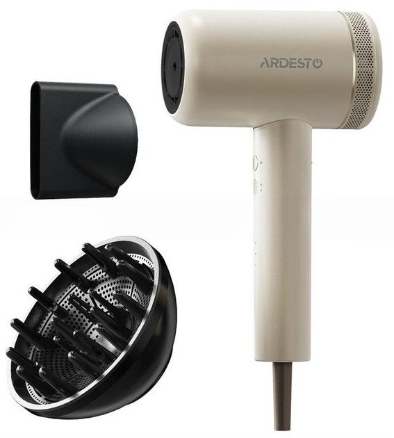 Фен Ardesto Pearl Cream HD-Y702PERL 1800 Вт кремовый Фен Ardesto Pearl Cream HD-Y702PERL 1800 Вт кремовый