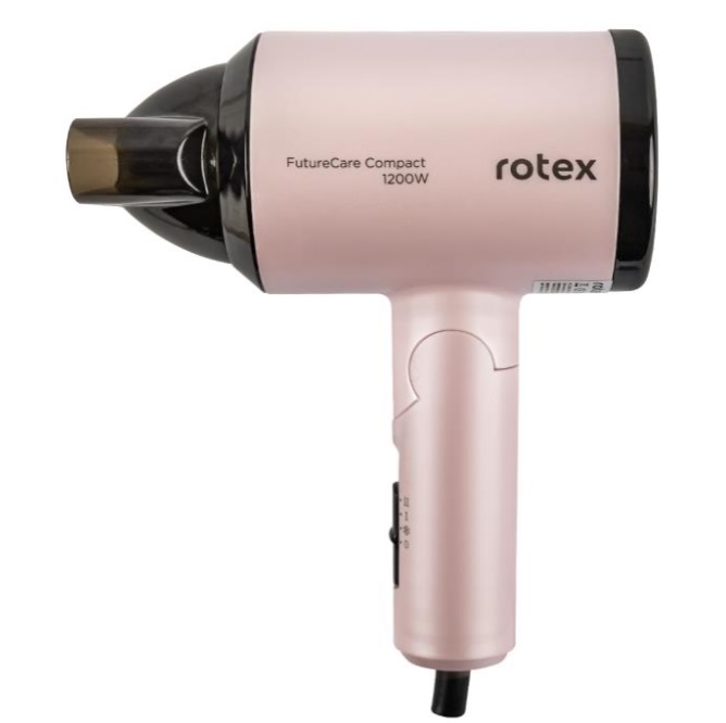 Фен дорожный Rotex Future Сare СompaСt RFF125-G 1200 Вт бежевый