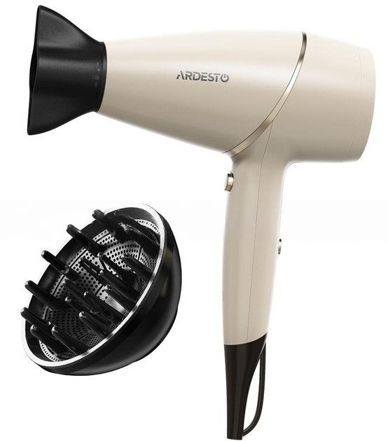 Фен Ardesto Pearl Cream HD-Y701PERL 2100 Вт кремовый Фен Ardesto Pearl Cream HD-Y701PERL 2100 Вт кремовый