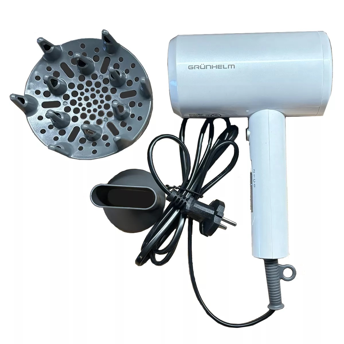 Фен Grunhelm GHD-5910WD 1600-1800 Вт голубой