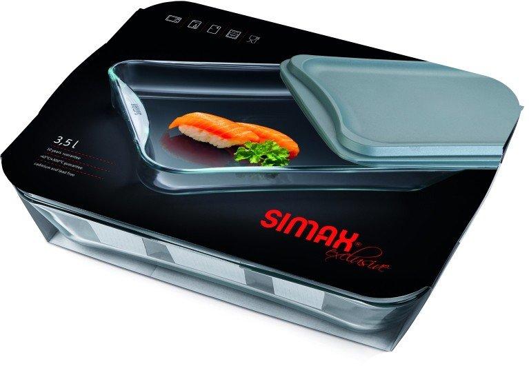 Лоток прямоугольный для запекания Simax Exclusive s7226/L 3.5 л Лоток прямоугольный для запекания Simax Exclusive s7226/L 3.5 л