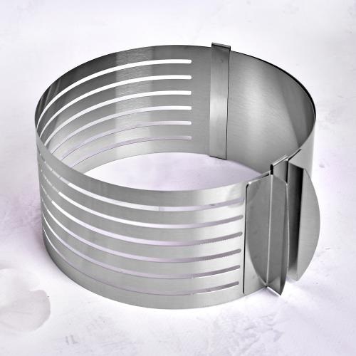 Форма разьемная для нарезки бисквита Stenson R-89558-20 16-20х8 см серая Форма разьемная для нарезки бисквита Stenson R-89558-20 16-20х8 см серая