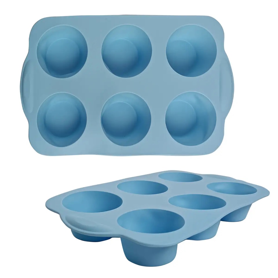 Форма для выпечки мафинов Gusto GT-S-212 26х16х3,5 см голубая