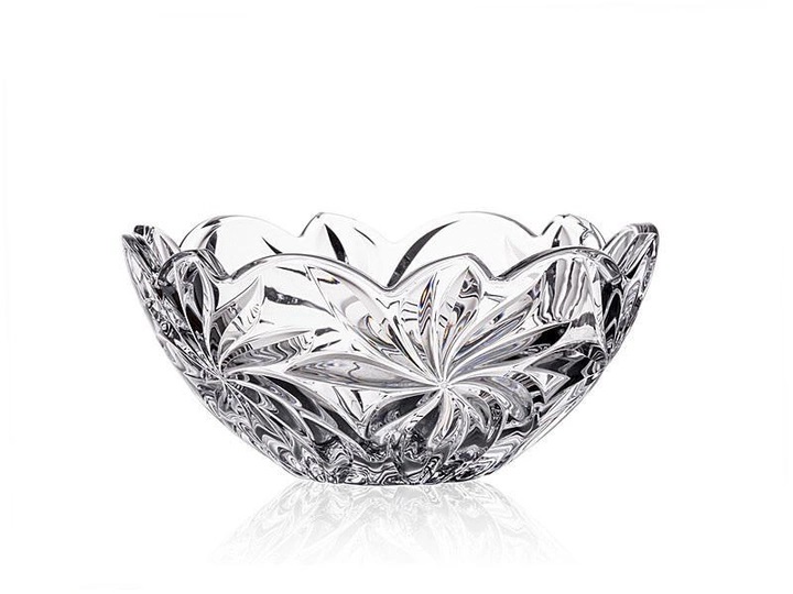 Фруктовница Bohemia Flora 6KG79/99X03/280/Y 28 см прозрачная Фруктовница Bohemia Flora 6KG79/99X03/280/Y 28 см прозрачная