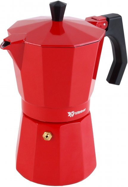 Кофеварка гейзерная Vitrinor Praga VR-1224245 200 мл 6 чашек