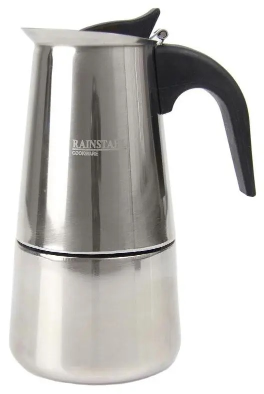 Гейзерная кофеварка Rainstahl RS-СM-8800-09 450 мл 9 чашек серебристая