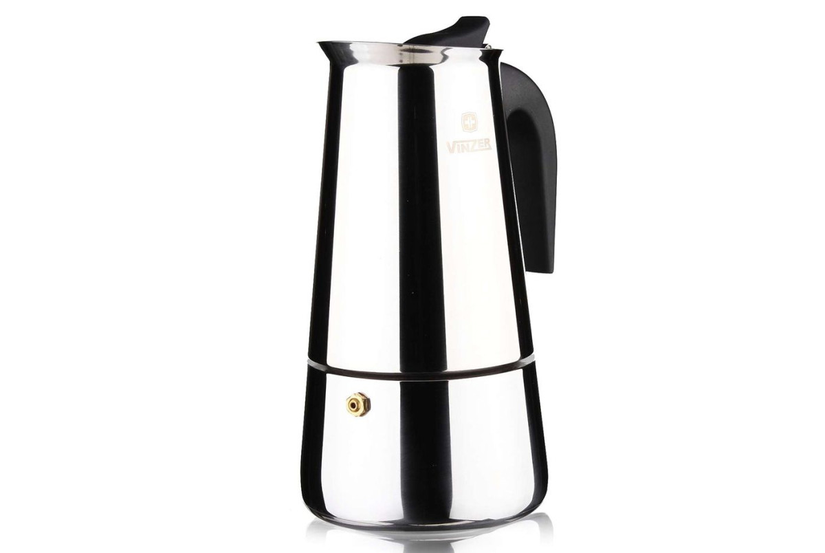 Кофеварка гейзерная Vinzer Moka Inox Induction VZ-50391 200 мл