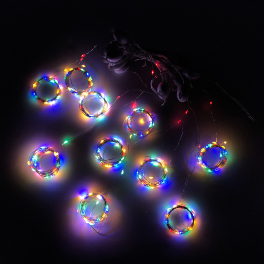 Светодиодная гирлянда Novogod'ko Штора 974224 3х2.8 м 280 LED мультиколор