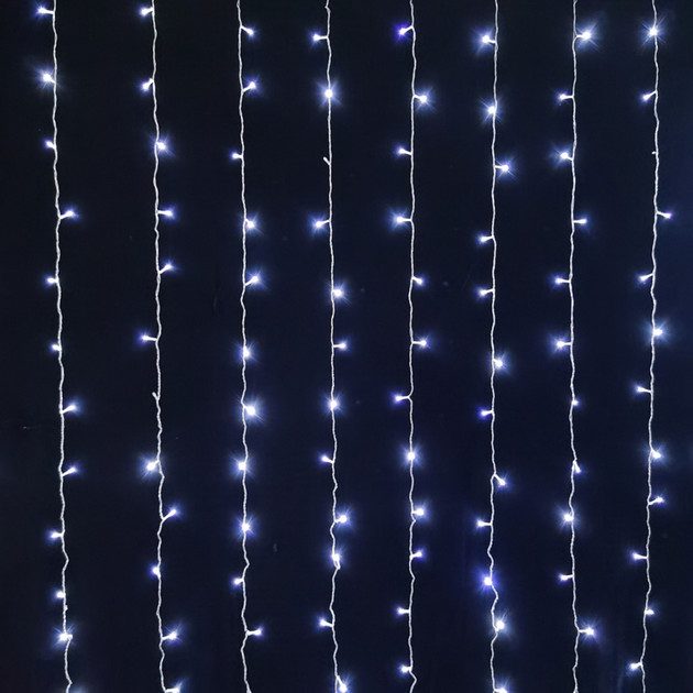 Светодиодная гирлянда Novogod'ko Штора 973775 3х2.6 м 272 LED холодная белая