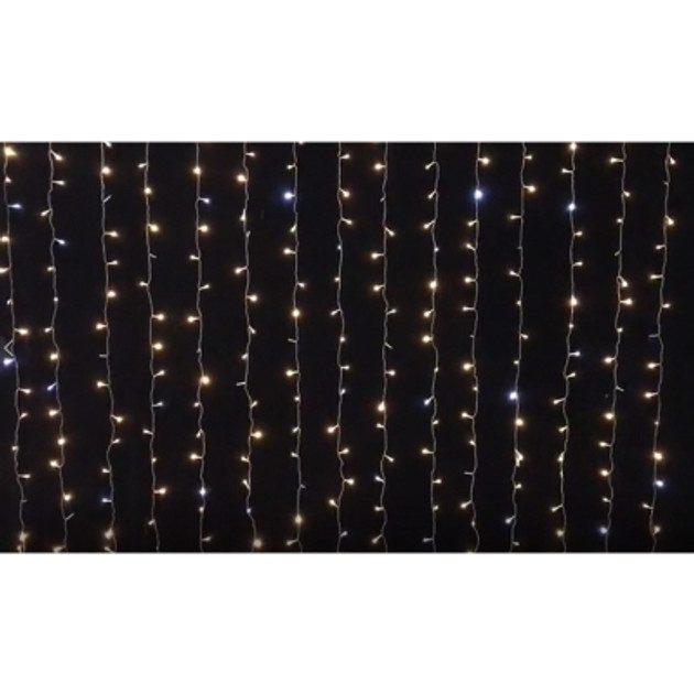 Светодиодная гирлянда Novogod'ko Штора 973773 3х2.6 м 272 LED теплая белая