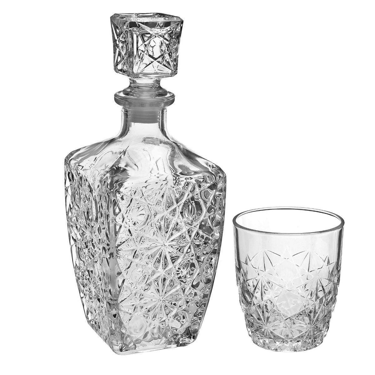 Набор для виски Bormioli Rocco Dedalo 226040-S-1-A-021990 7 предметов