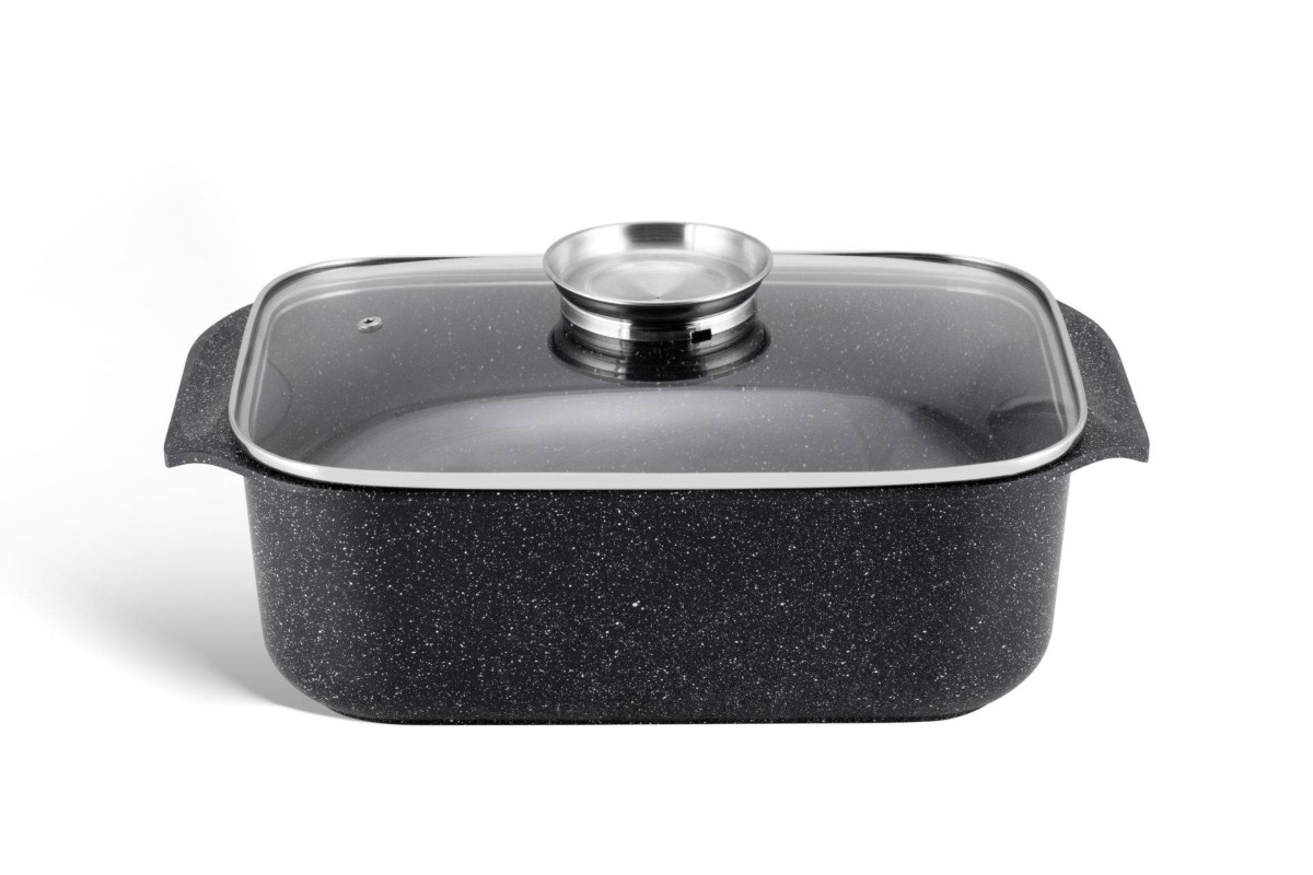 Гусятница с крышкой Edenberg EB-4608 31x22x11 см 6,5 л