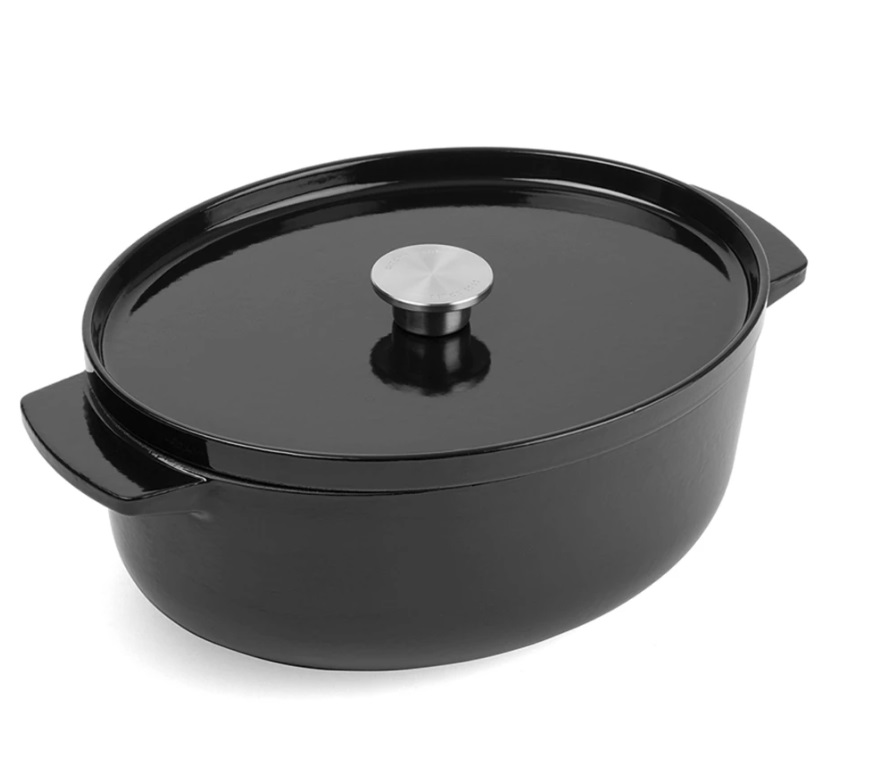 Гусятница с крышкой KitchenAid СС006064-001 30 см 5.6 л черная