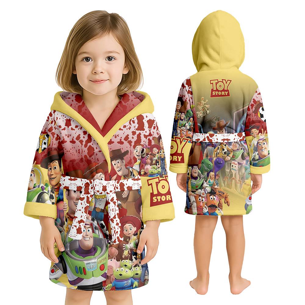 Халат детский из плюшевого велюра Toy Story 31738 98-104 см